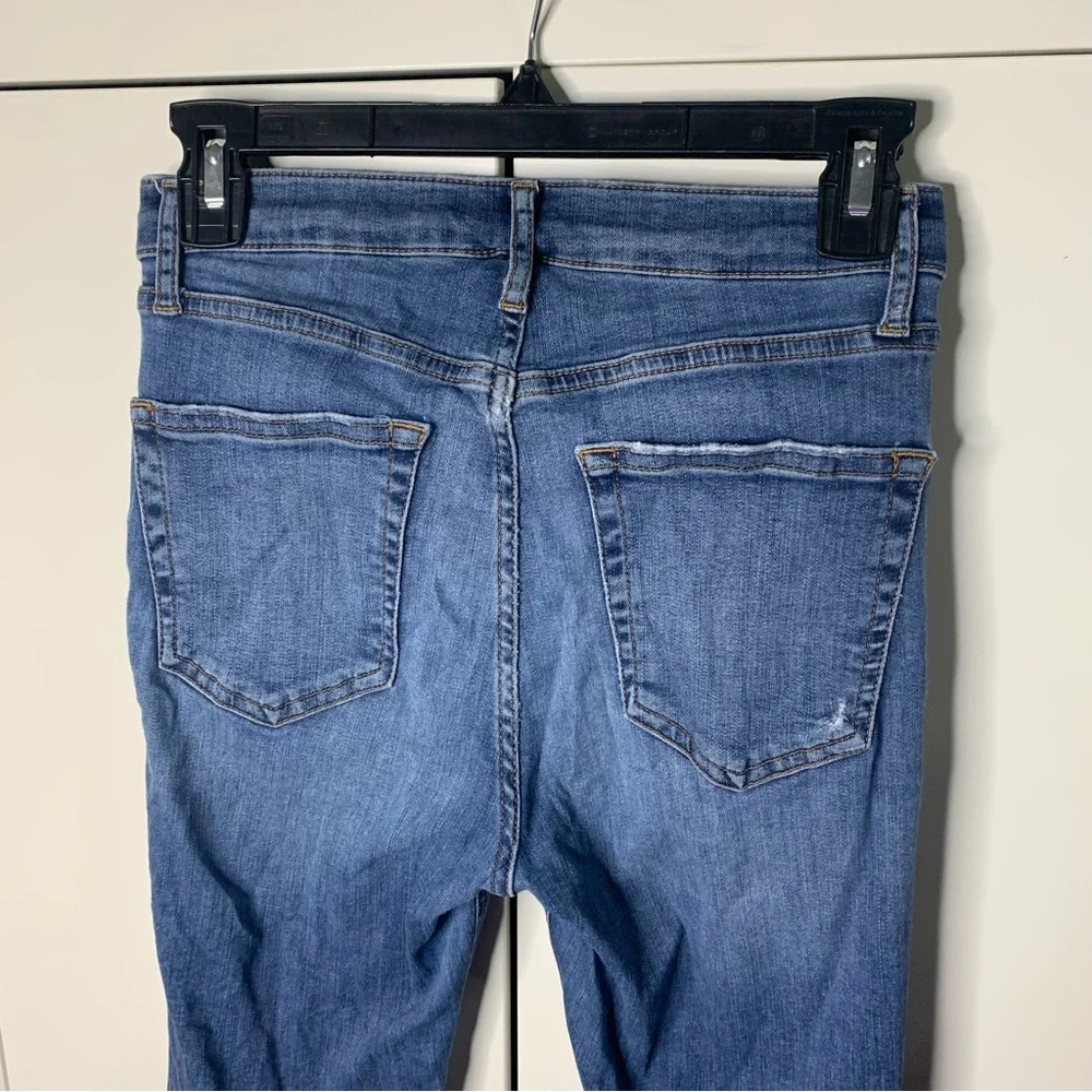 Topshop Moto Jamie Distressed Skinny Jeans